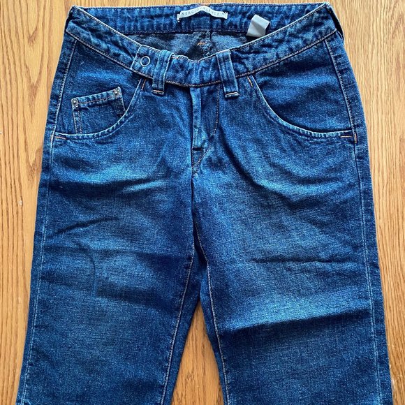 Sz 27 (6) Sergio Valente Dark Blue Long Shorts - Picture 3 of 5